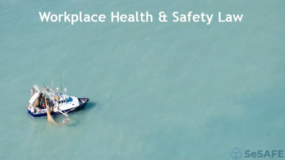 1.2 Workplace Health & Safety Law